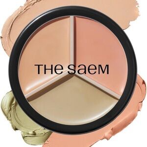 The Saem Triple Pot Concealer 01 Correct Beige